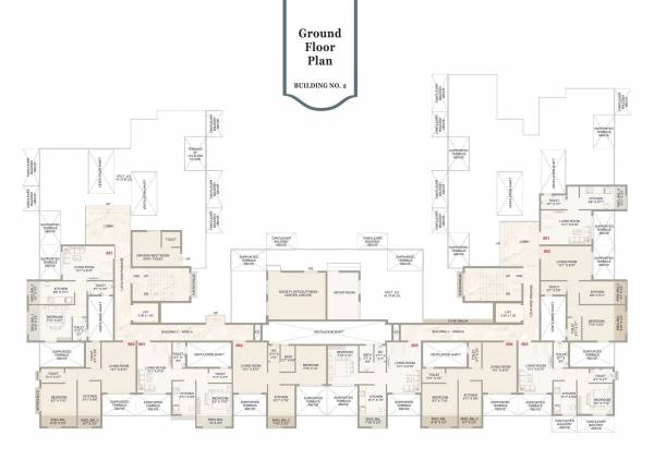  shiv-shakti-complex Building 1 Cluster Plan
