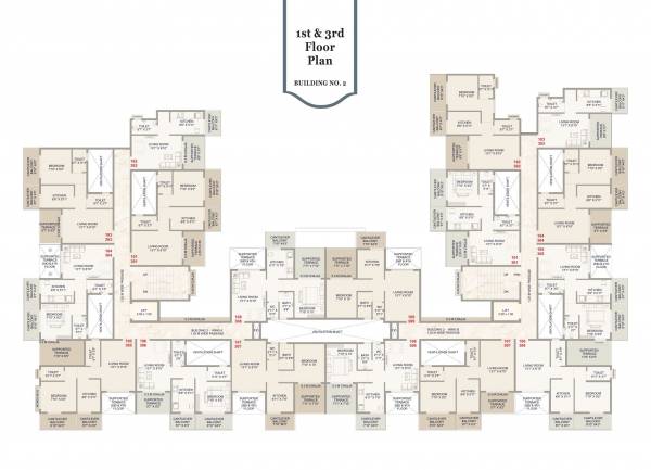  shiv-shakti-complex Building No 2, A Wing Cluster Plan