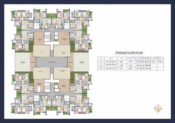  valonia V Top Valonia Cluster Plan
