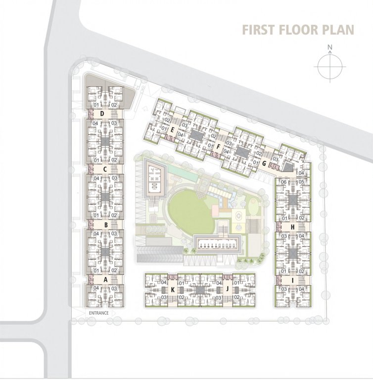  sadan 17 Block A Cluster Plan