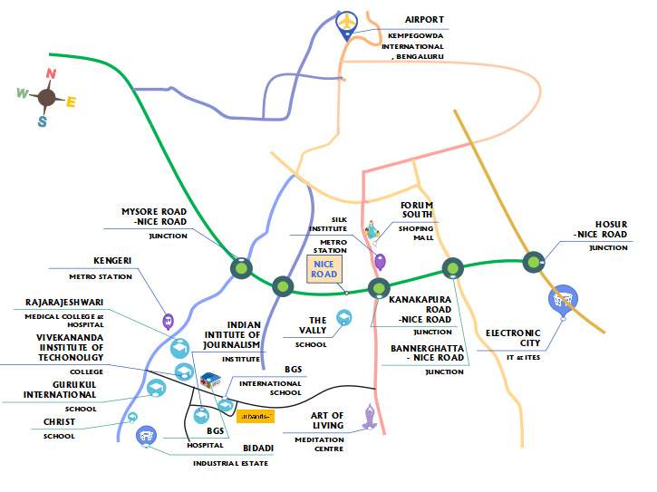  paradise on earth Location Plan