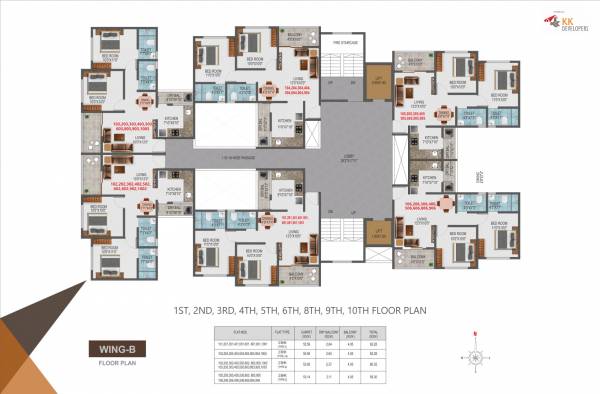  sai-icon-wing-b Wing B Cluster Plan