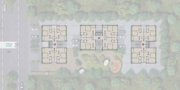  essence Dummy Tower Cluster Plan from 2nd to 14th Floor