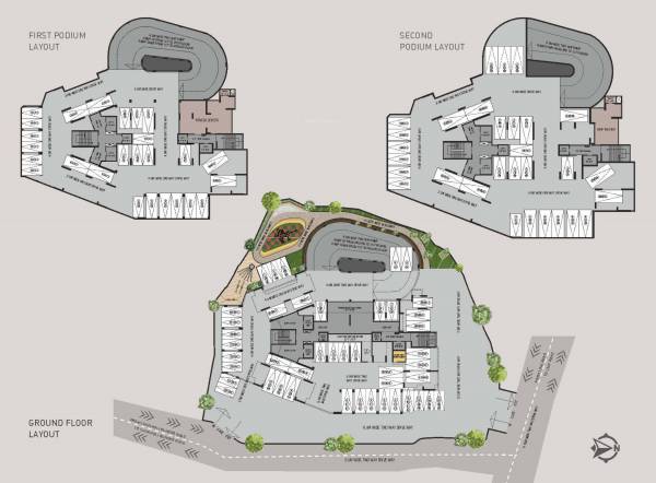  ascend-tower Ascend Tower A Wing Cluster Plan