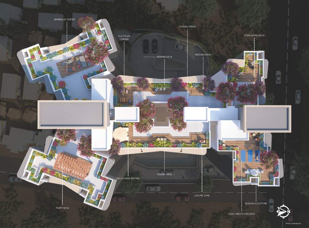  ascend tower Layout Plan