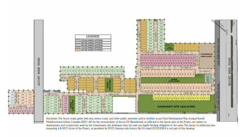  aspr greenz Layout Plan