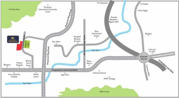 pranam-phase-1 Location Plan