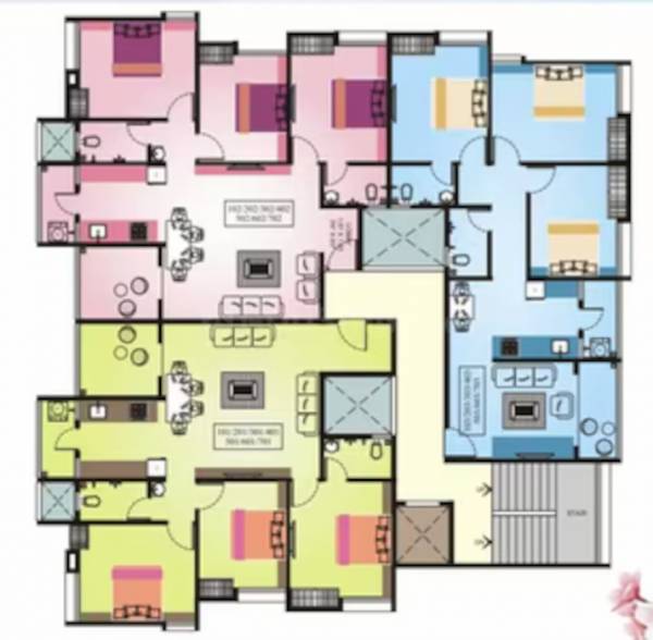  blossom Aarav Blossom Cluster Plan