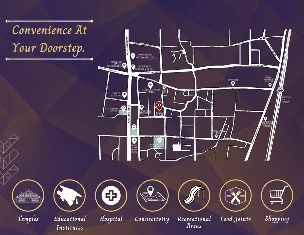 komal kounteya chsl Location Plan