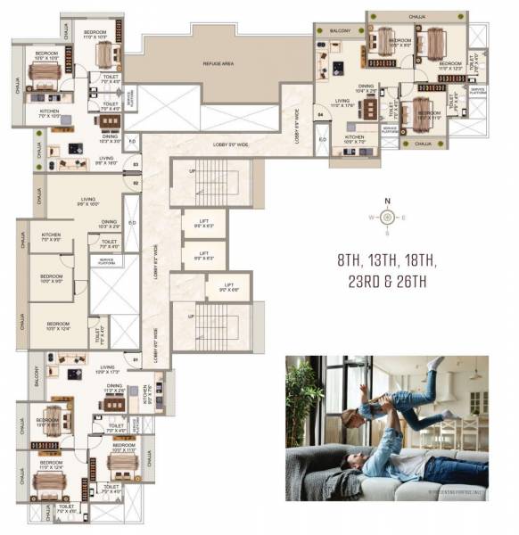 Shreeji Today Cluster Plan shreeji-today Shreeji Today Cluster Plan