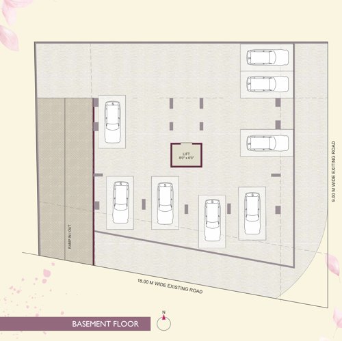  blossom-apartment Blossom Apartment Cluster Plan