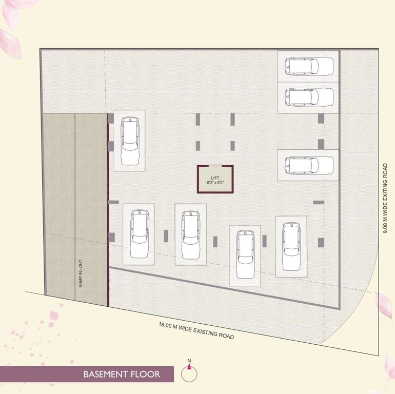  blossom apartment Blossom Apartment Cluster Plan