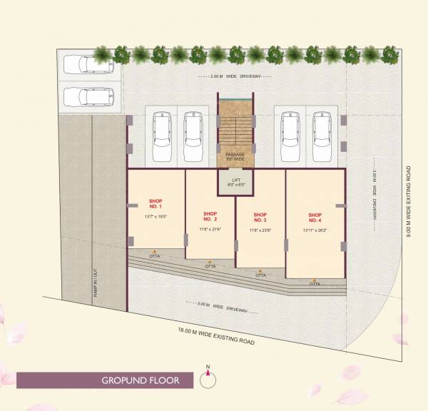  blossom-apartment Blossom Apartment Cluster Plan