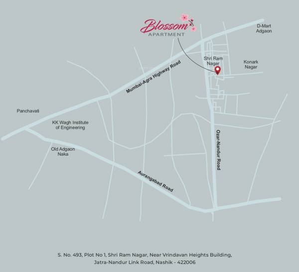  blossom-apartment Location Plan