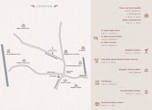  azara-residences Location Plan