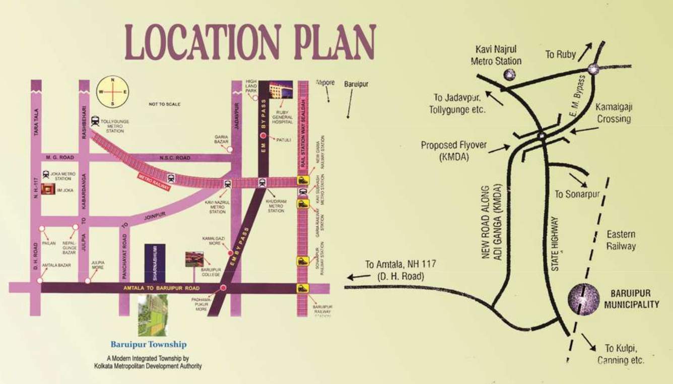  sharnabhumi Location Plan