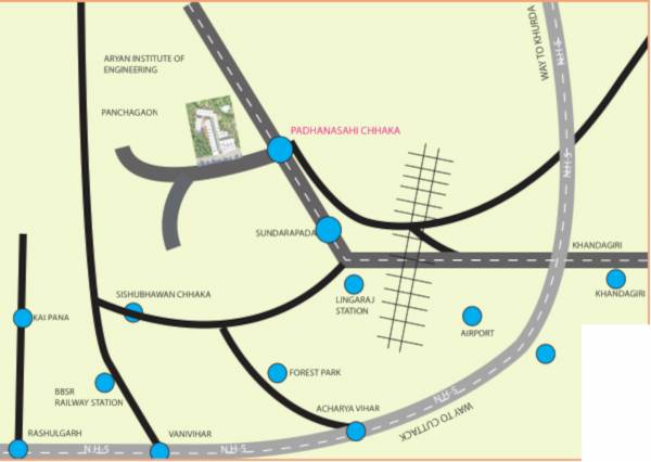  sai-bibhuti-avenue Location Plan