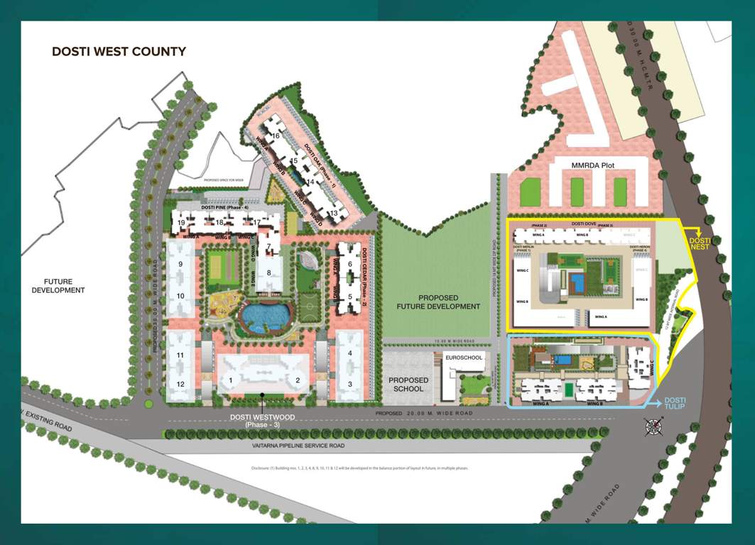  nest dove b Dosti Dove   Wing B and Wing C   EWS Building 1   Part 2 and Part 3 Cluster Plan
