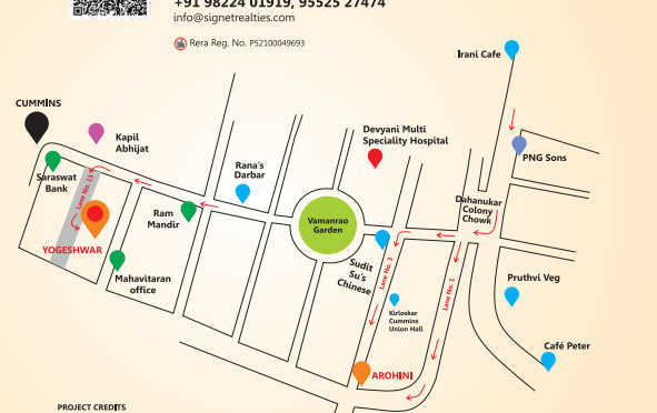  yogeshwar coop housing society ltd Location Plan