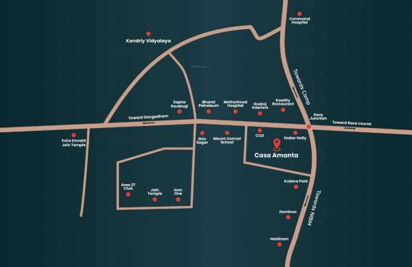  casa-amanta Location Plan