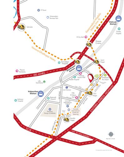  ajmera-eden Location Plan
