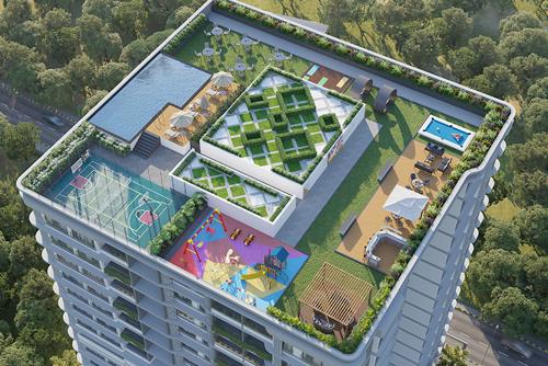  ajmera-eden Terrace Garden