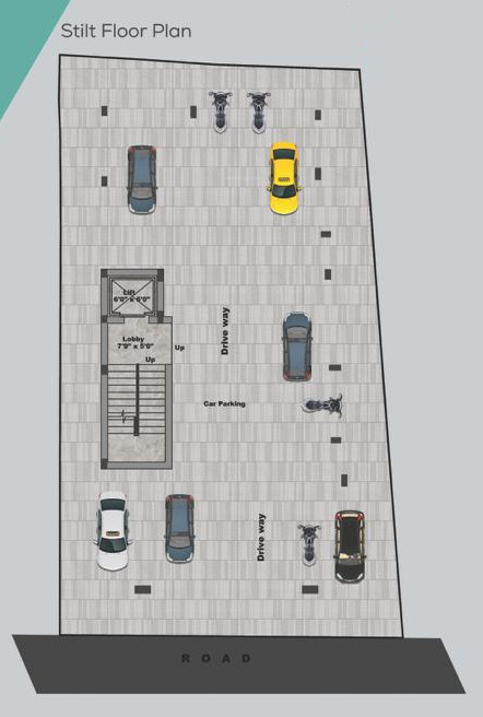  mahalakshmi Mahalakshmi Stilt Floor Cluster Plan