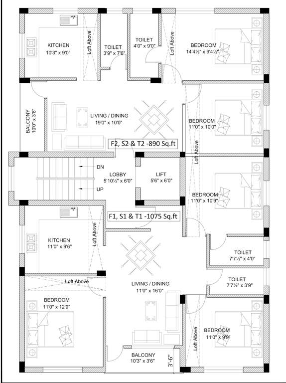  aspire Aspire Cluster Plan from 1st to 3rd Floor