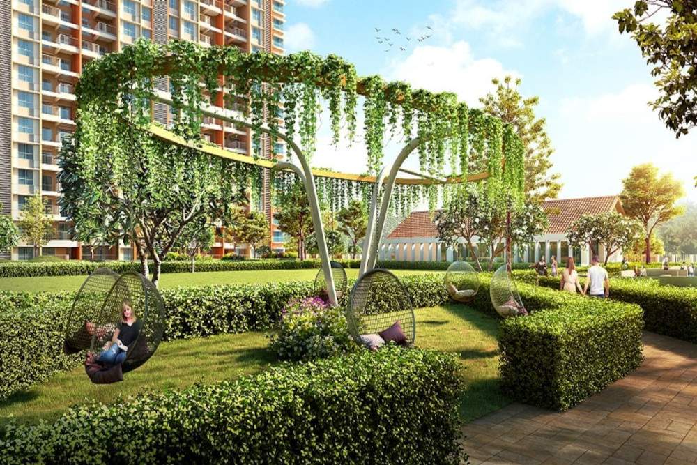 park astra phase iii Landscape Garden and Tree Planting