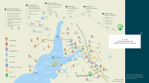 Location Plan tower-5-the-highlands-godrej-city-panvel Location Plan