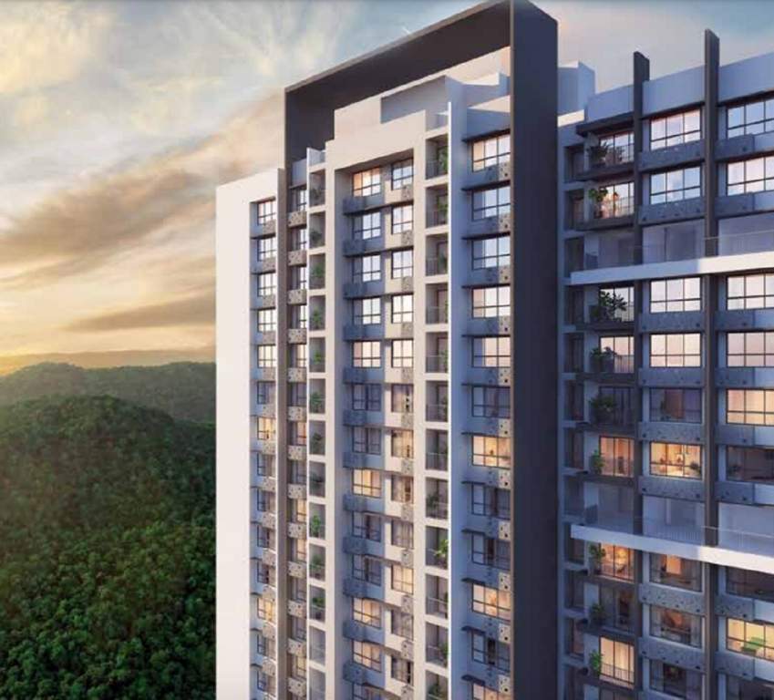 tower 5 the highlands godrej city panvel Elevation