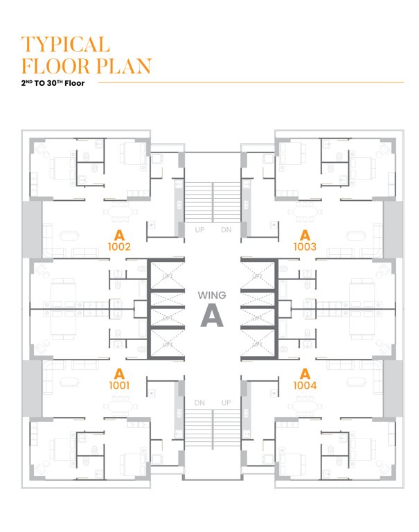  highline phase 1 Wing A Cluster Plan
