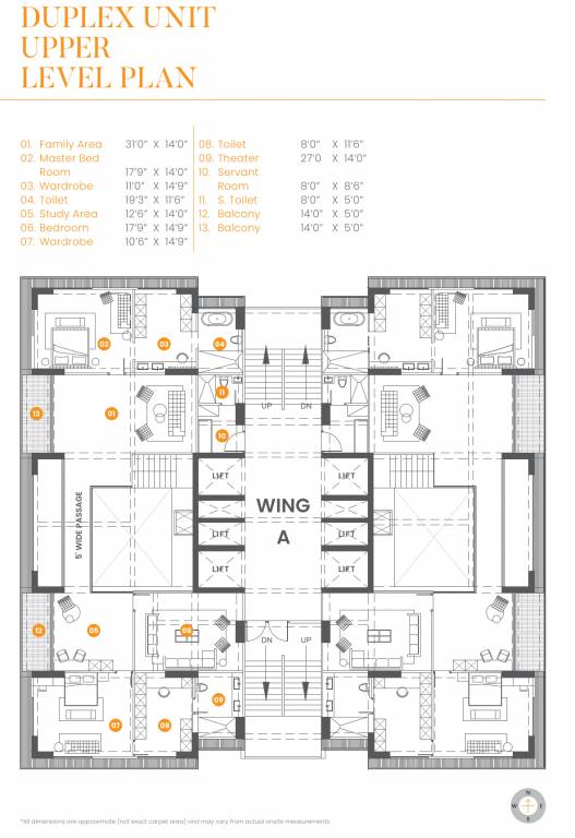  highline phase 1 Wing A Cluster Plan