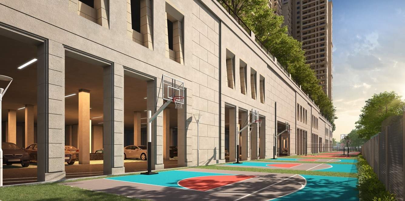  paris city wing c Basketball Court