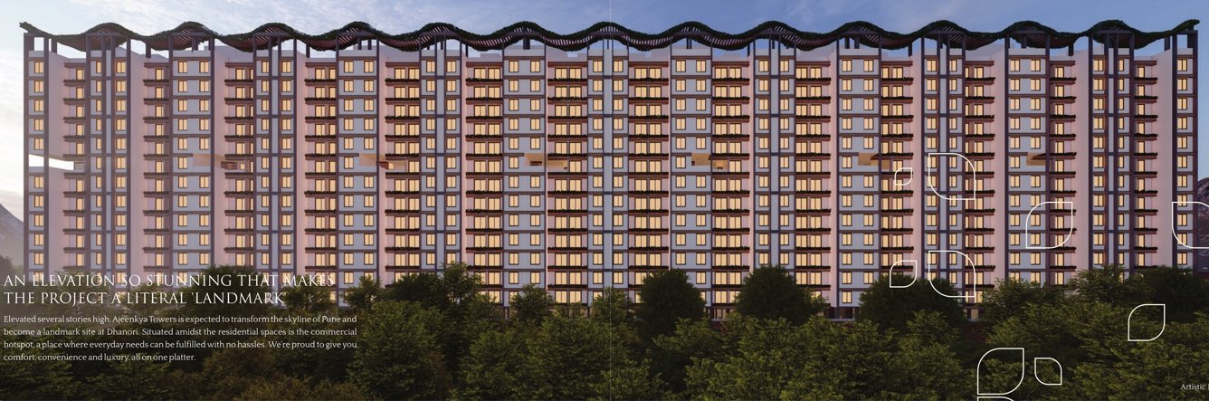  ajinkya towers Elevation