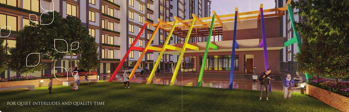  ajinkya towers Landscape Garden and Tree Planting