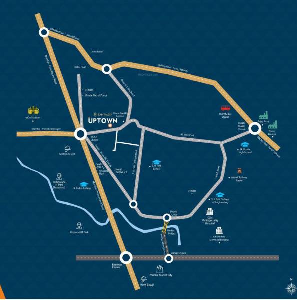  santiago-uptown Location Plan