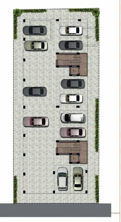  amritham Amritham Ground Floor Cluster Plan