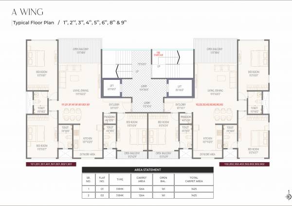  17-east Wing A Cluster Plan