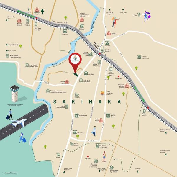  residency-park Location Plan