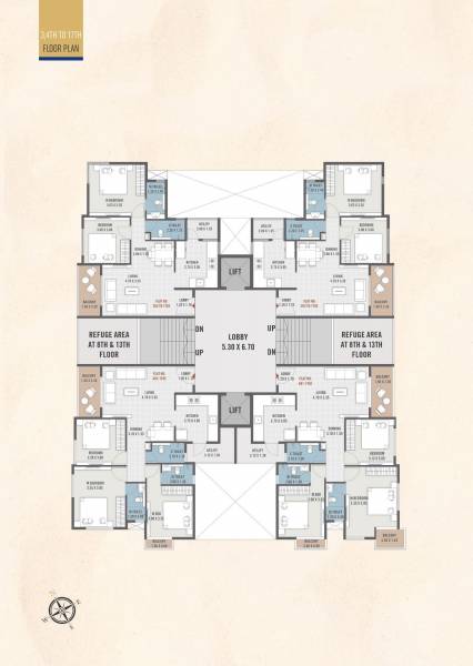  wind-space Vraj Wind Space Cluster Plan
