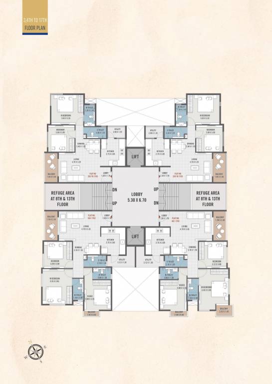  wind space Vraj Wind Space Cluster Plan
