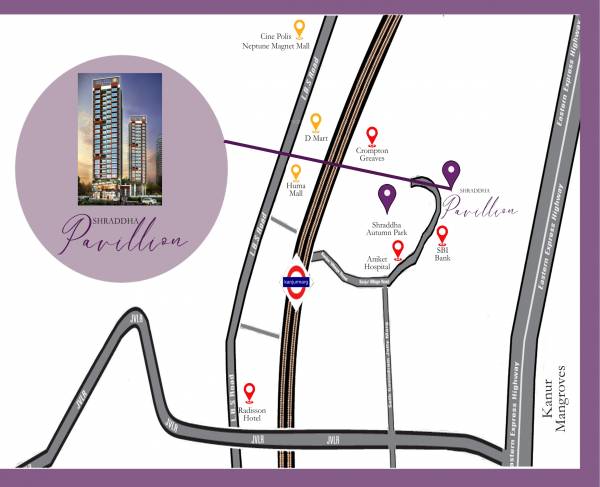  pavillion Location Plan