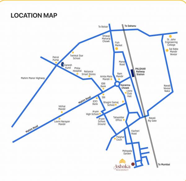  ashoka-residency Location Plan
