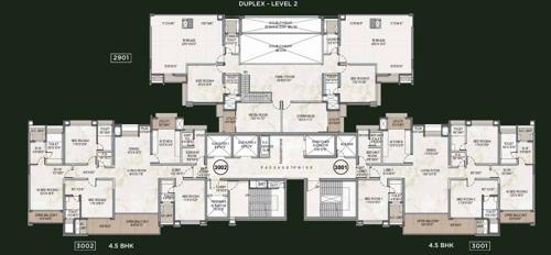  aleenta Livience Aleenta Cluster Plan For Typical Floor Plan
