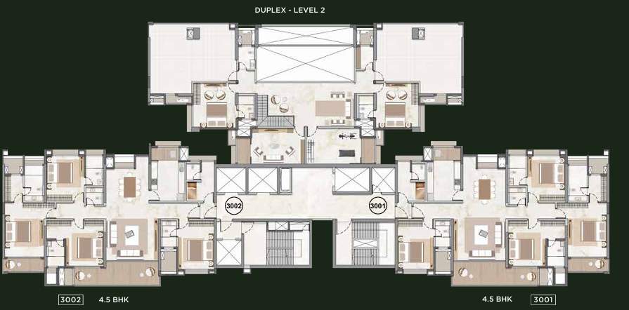 aleenta Livience Aleenta Cluster Plan For Typical Floor Plan