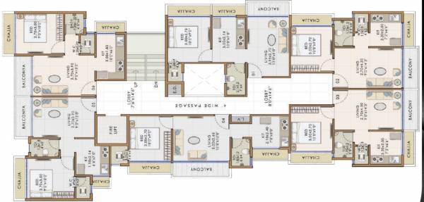  a-s-ornate A S Ornate Cluster Plan for 3rd Floor