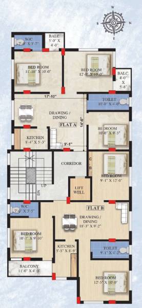 Enclave Cluster Plan for Typical Floor enclave Enclave Cluster Plan for Typical Floor