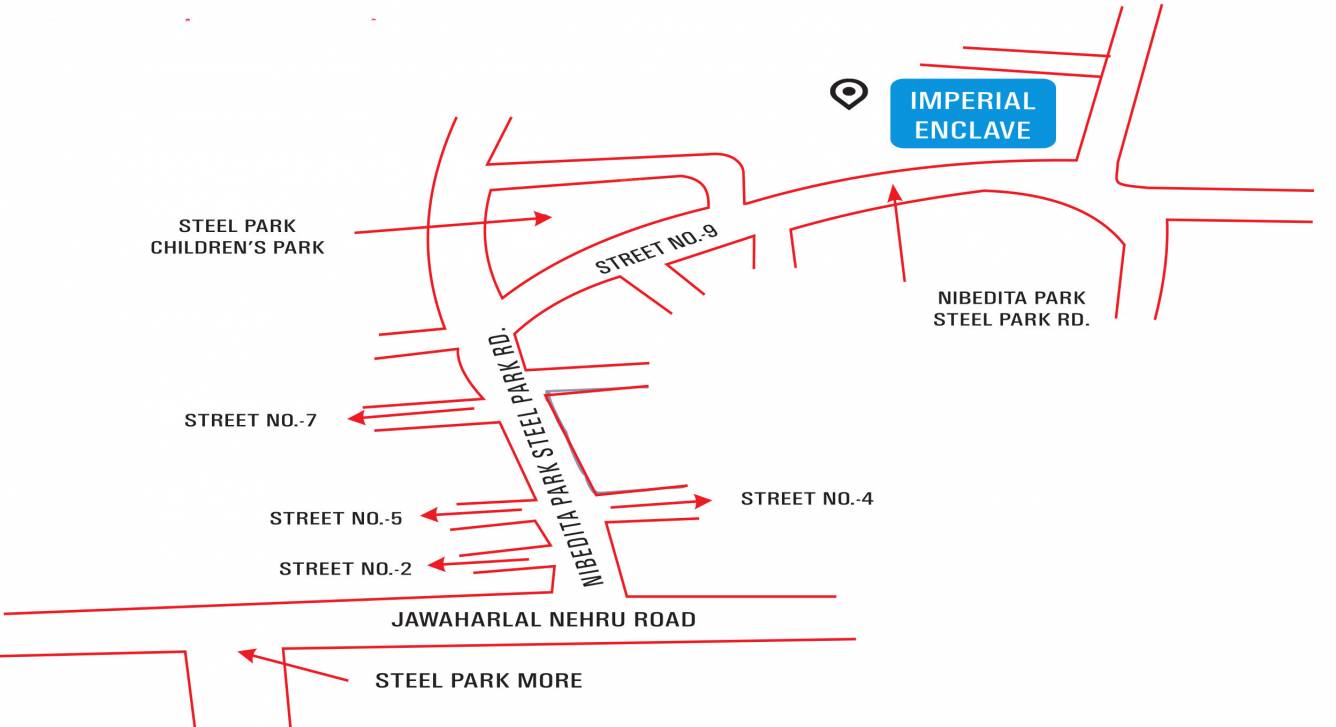 enclave Location Plan