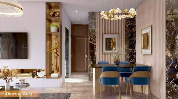  the meridian towers Dining Area